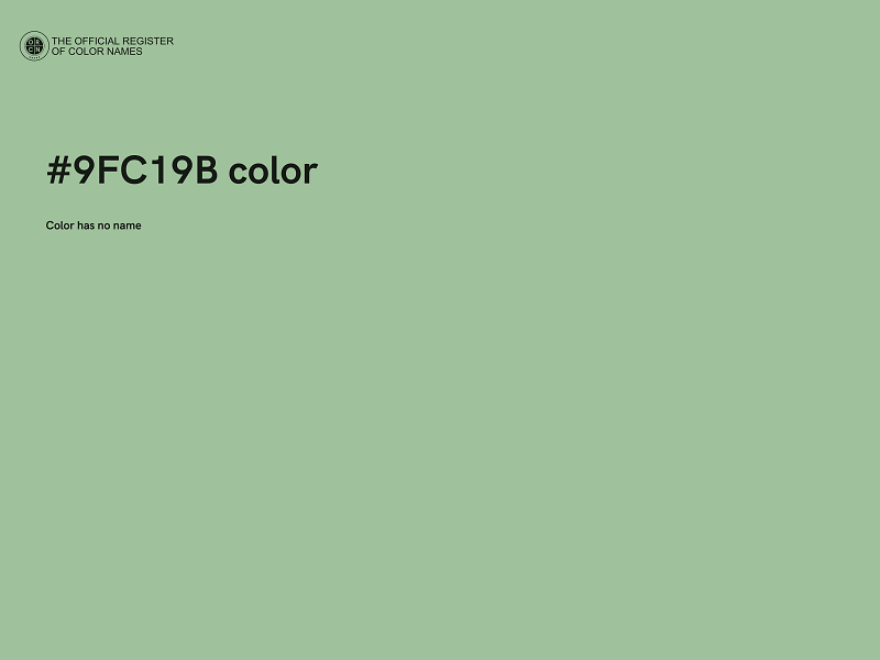 #9FC19B color image