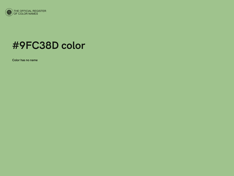 #9FC38D color image