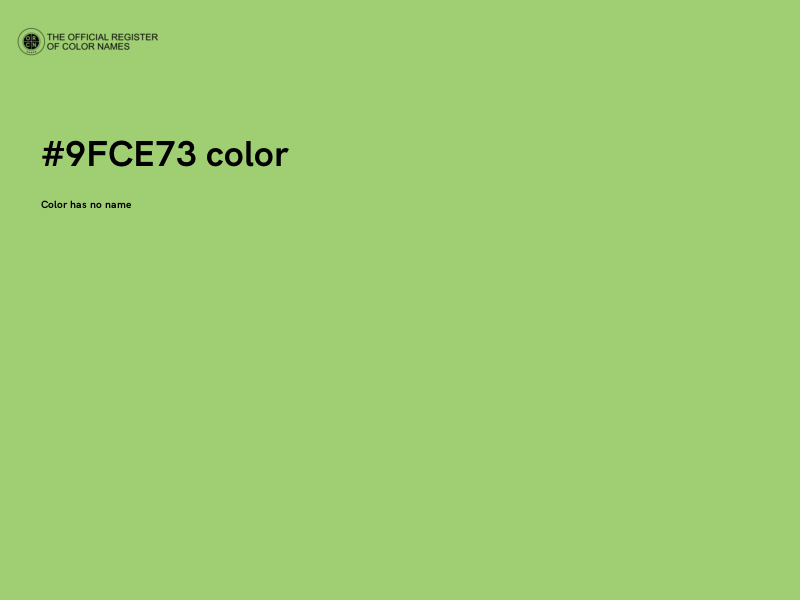 #9FCE73 color image