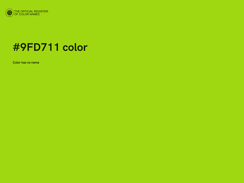 #9FD711 color image