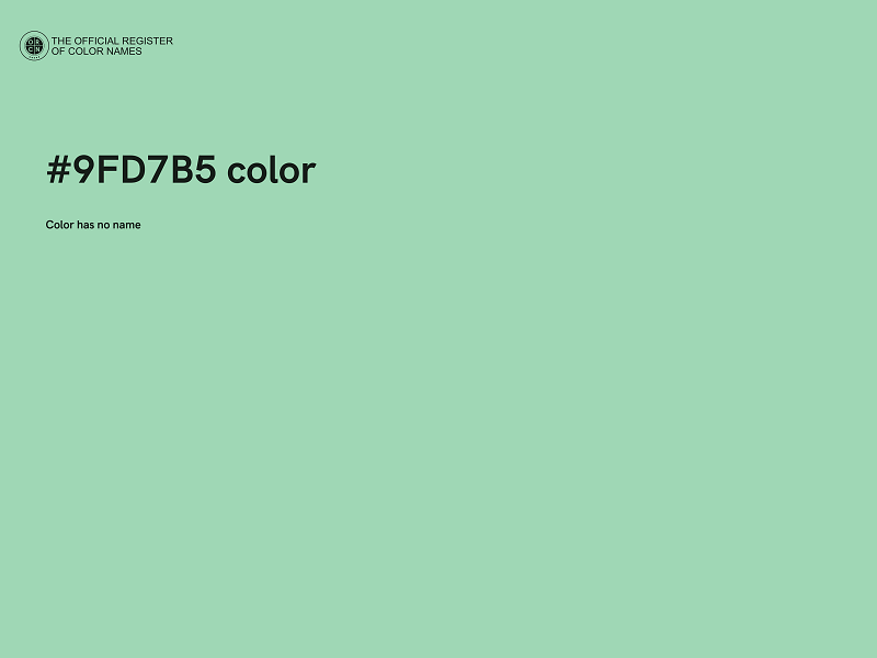 #9FD7B5 color image