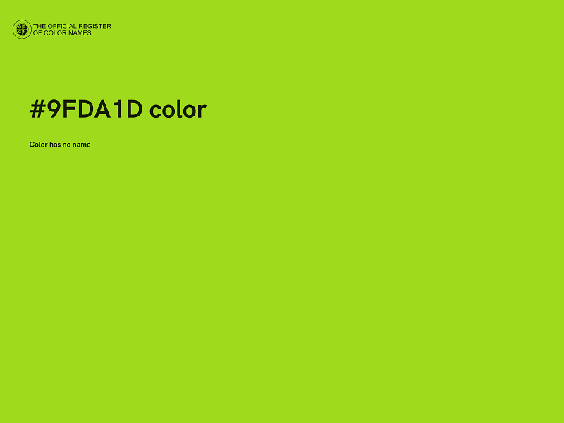 #9FDA1D color image