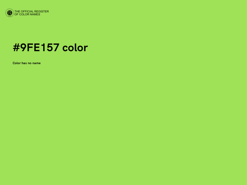 #9FE157 color image