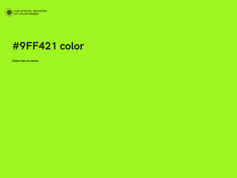 #9FF421 color image