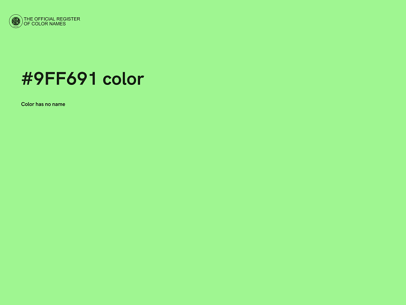 #9FF691 color image