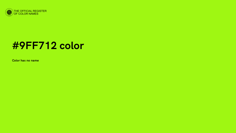 #9FF712 color image