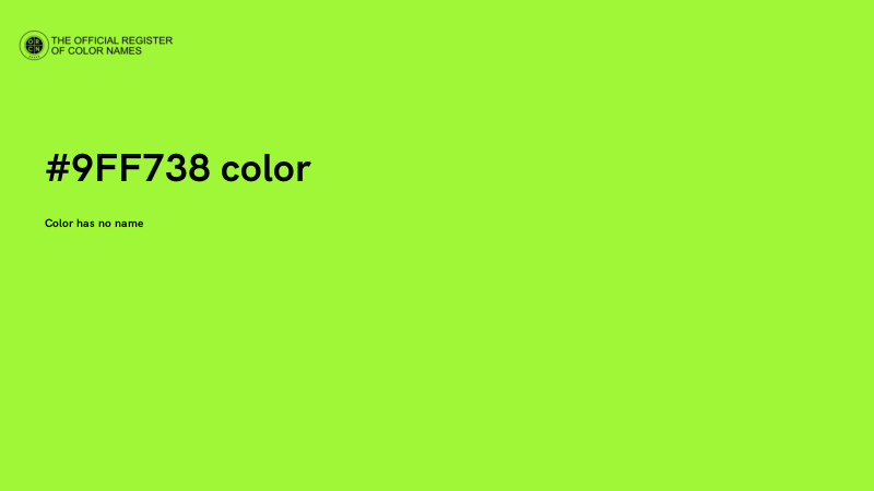#9FF738 color image