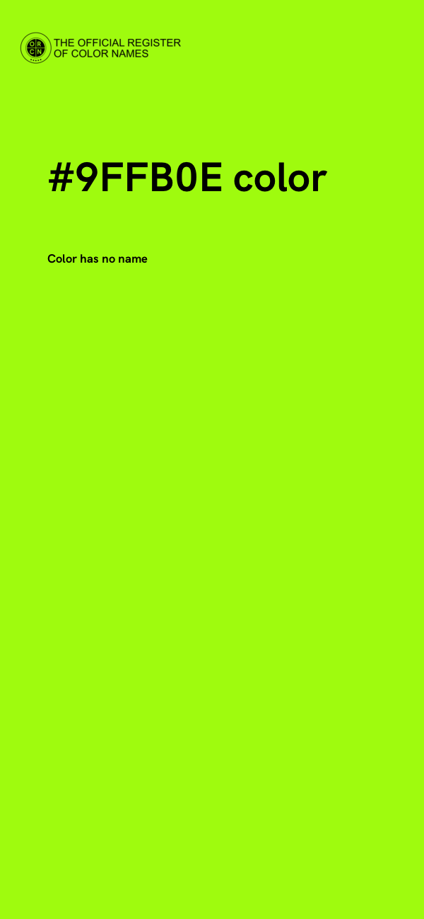#9FFB0E color image
