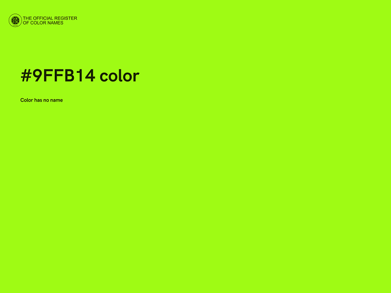 #9FFB14 color image