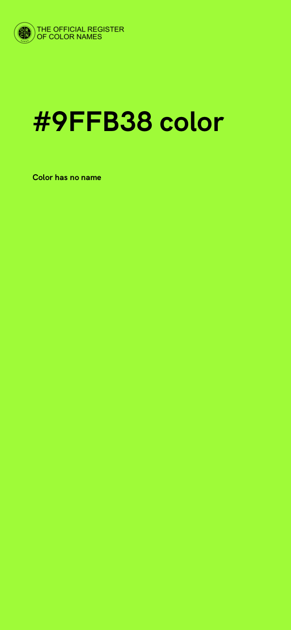 #9FFB38 color image