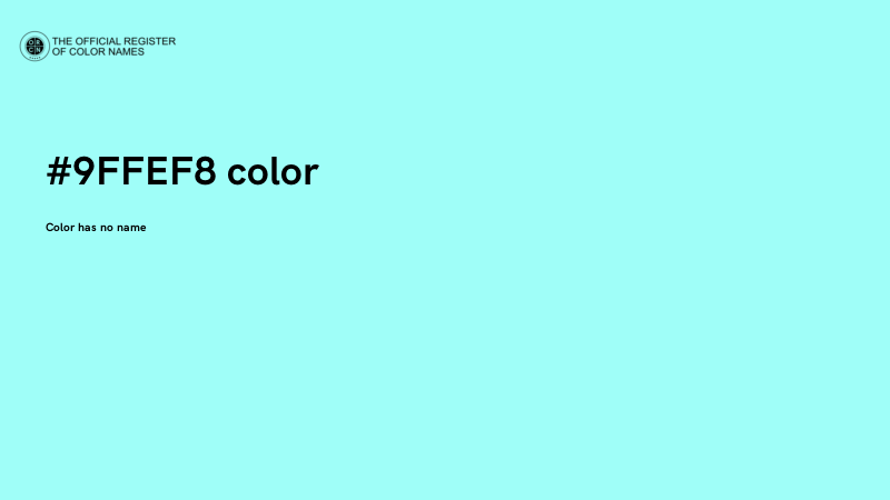 #9FFEF8 color image