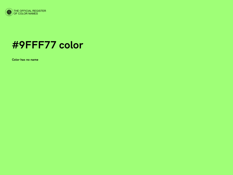 #9FFF77 color image