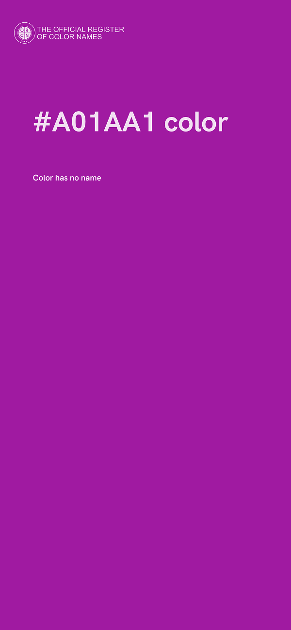 #A01AA1 color image