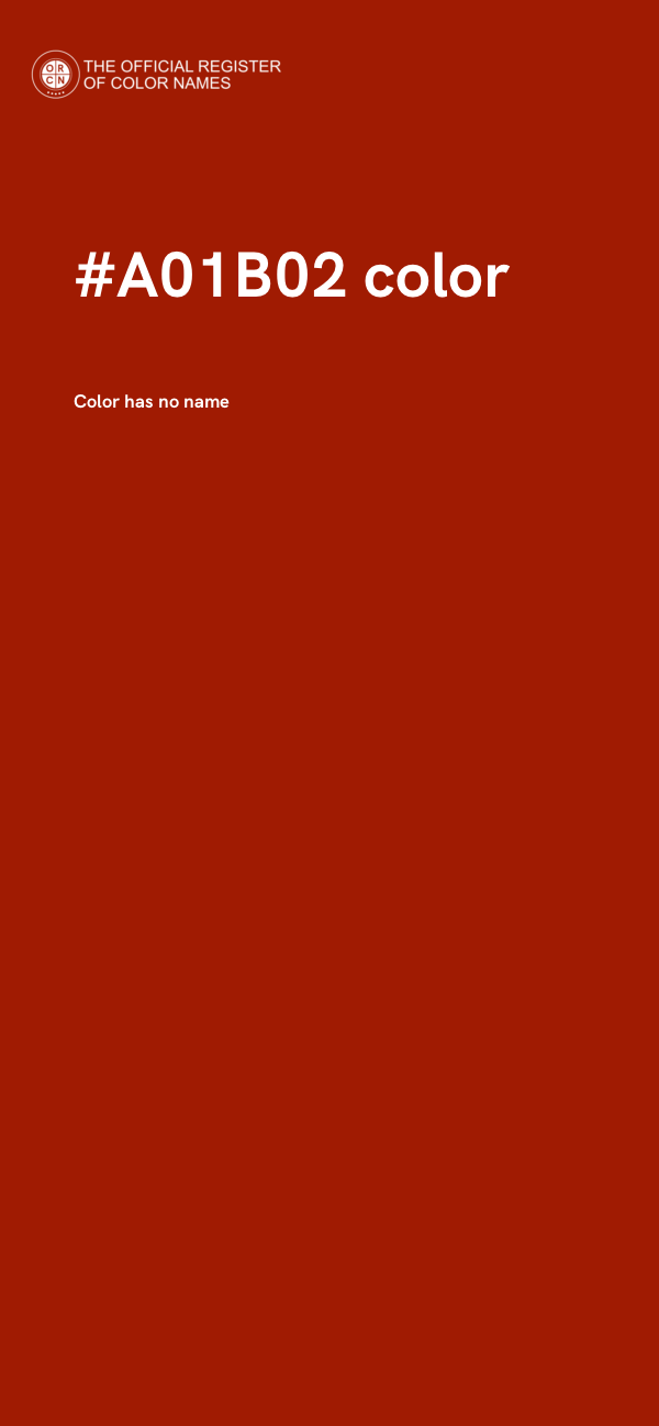 #A01B02 color image
