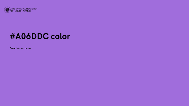 #A06DDC color image
