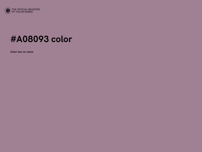 #A08093 color image