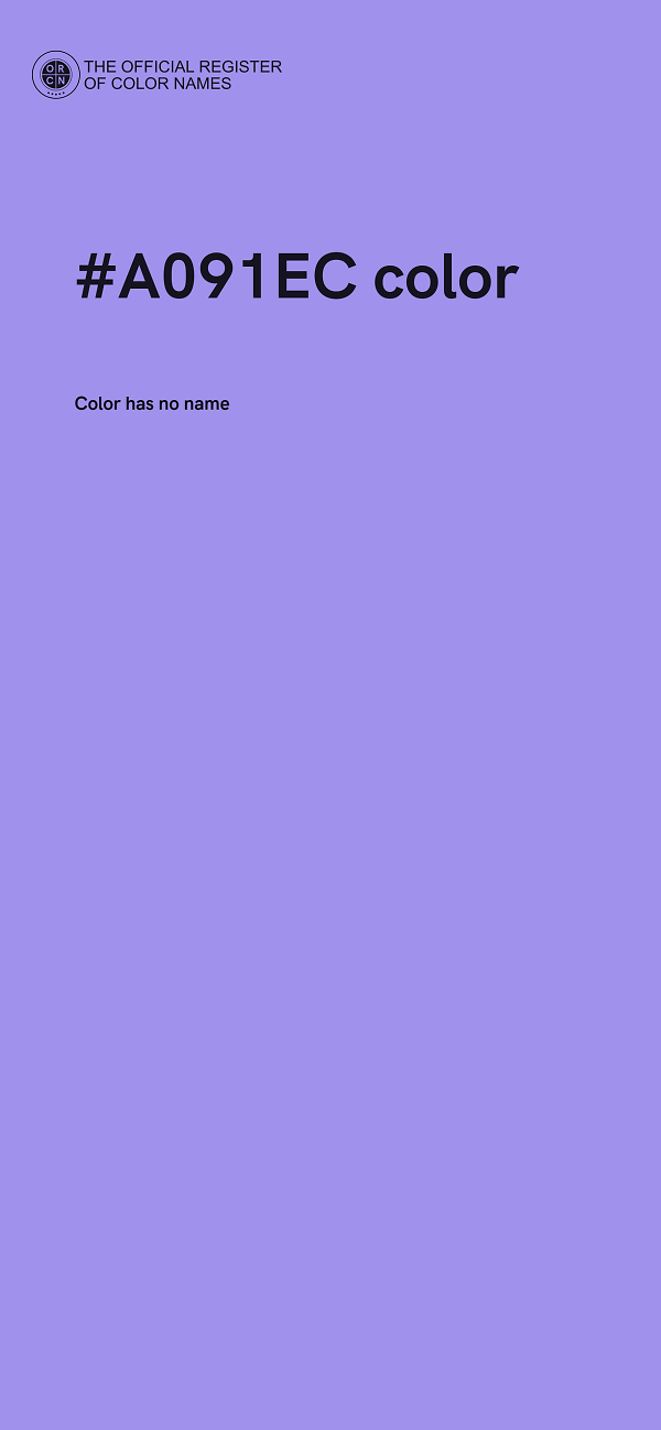 #A091EC color image