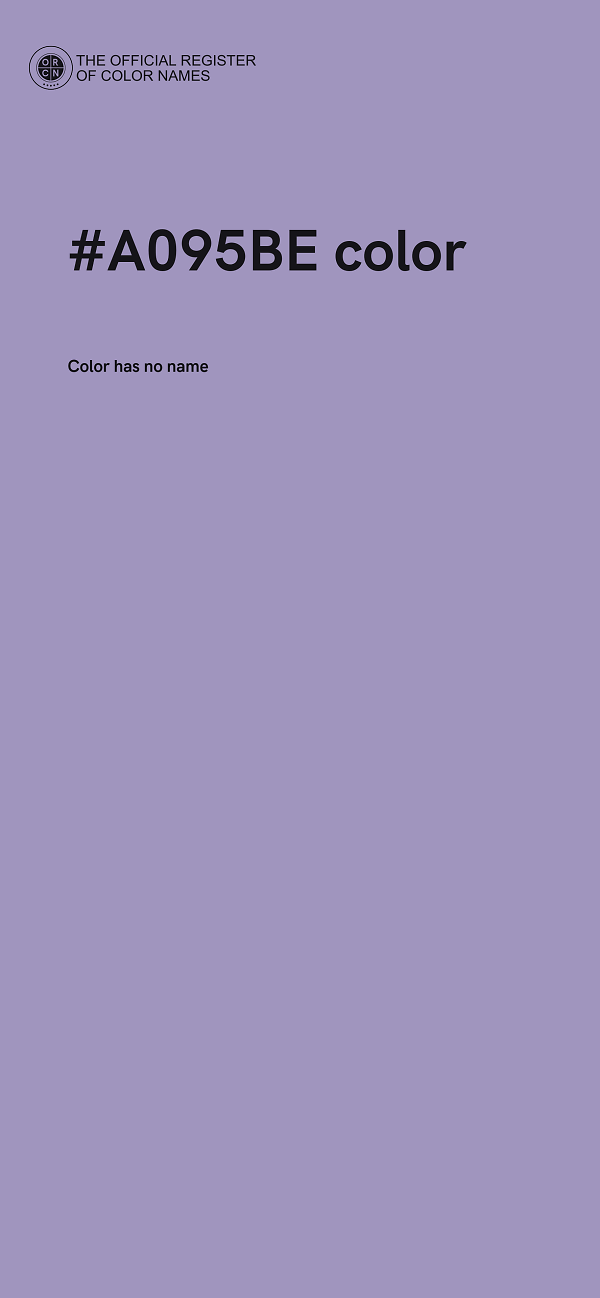 #A095BE color image