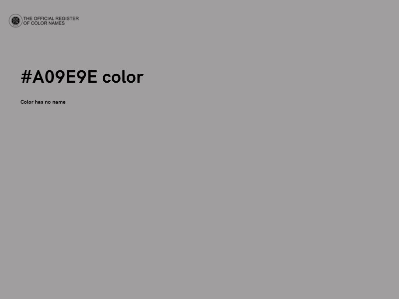 #A09E9E color image
