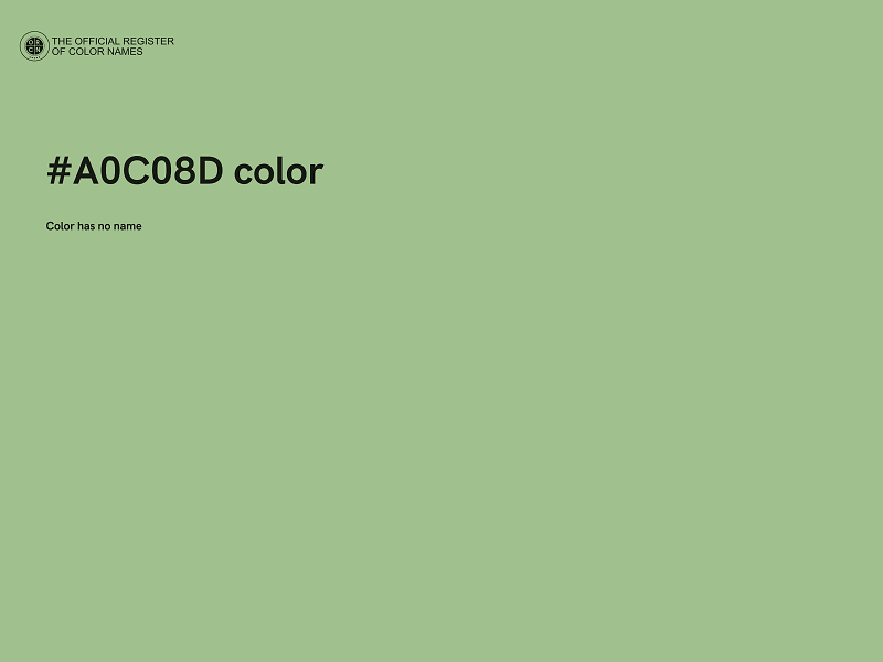 #A0C08D color image