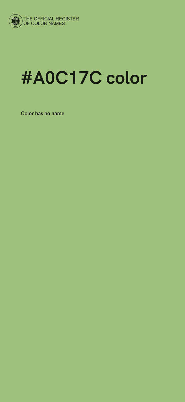 #A0C17C color image