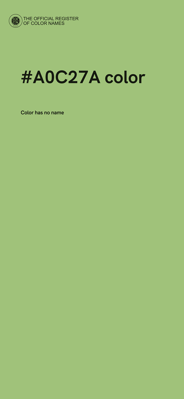 #A0C27A color image