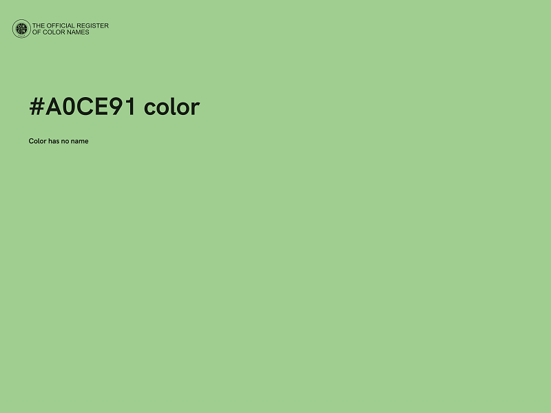 #A0CE91 color image