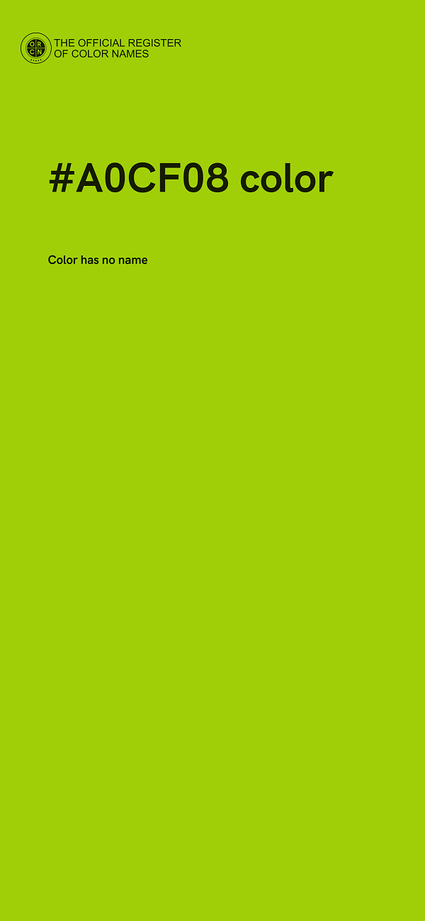 #A0CF08 color image