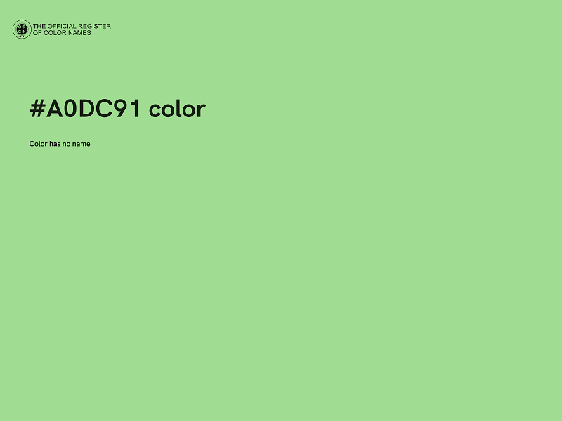 #A0DC91 color image