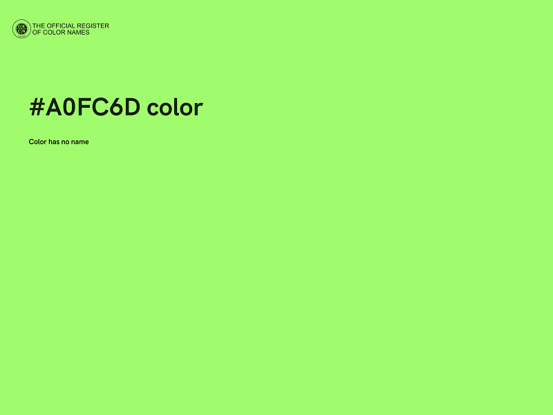 #A0FC6D color image