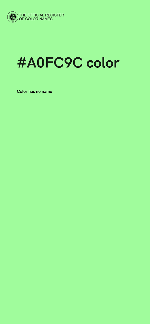 #A0FC9C color image