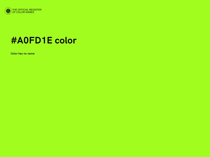 #A0FD1E color image