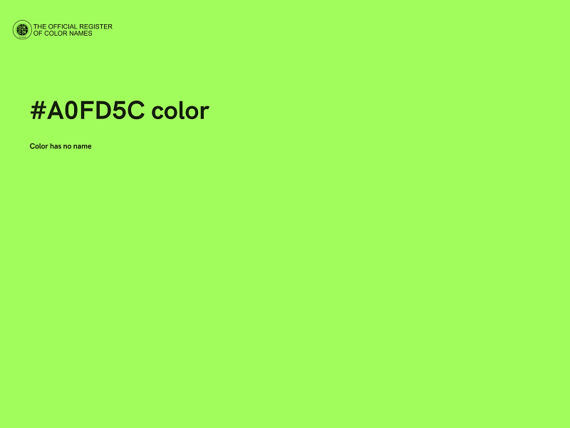 #A0FD5C color image