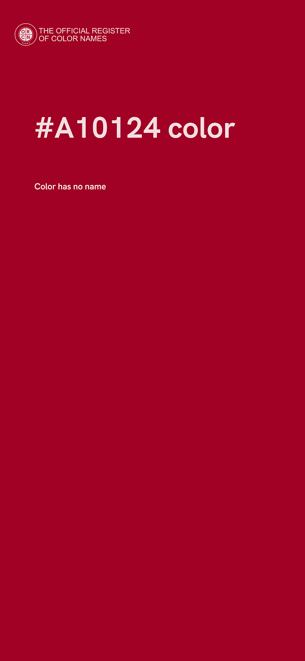 #A10124 color image