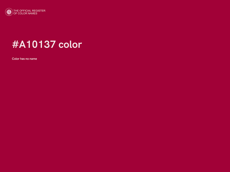 #A10137 color image