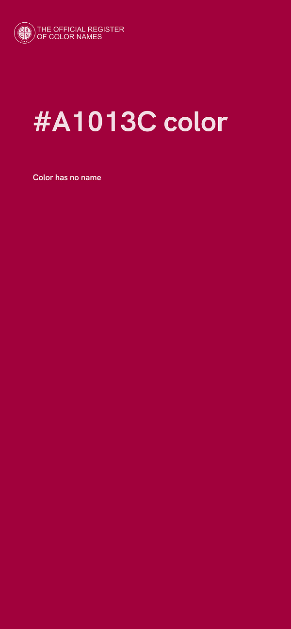 #A1013C color image
