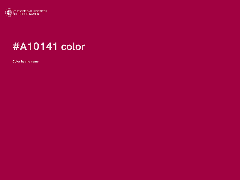 #A10141 color image