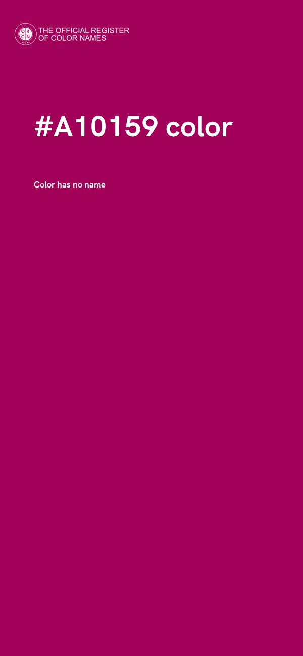 #A10159 color image