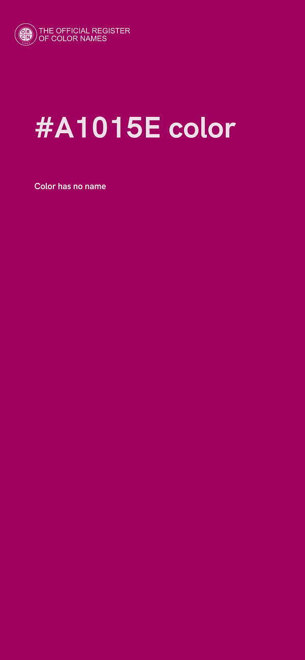#A1015E color image