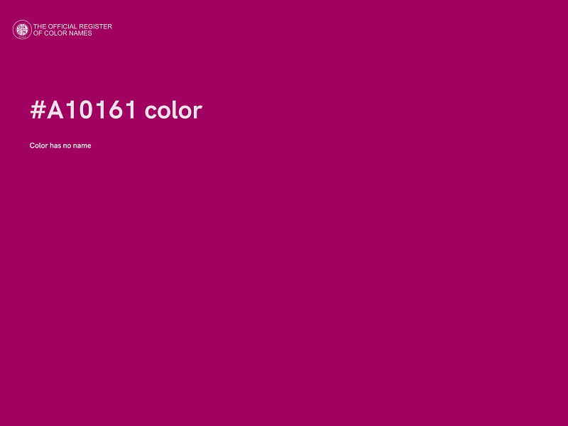 #A10161 color image