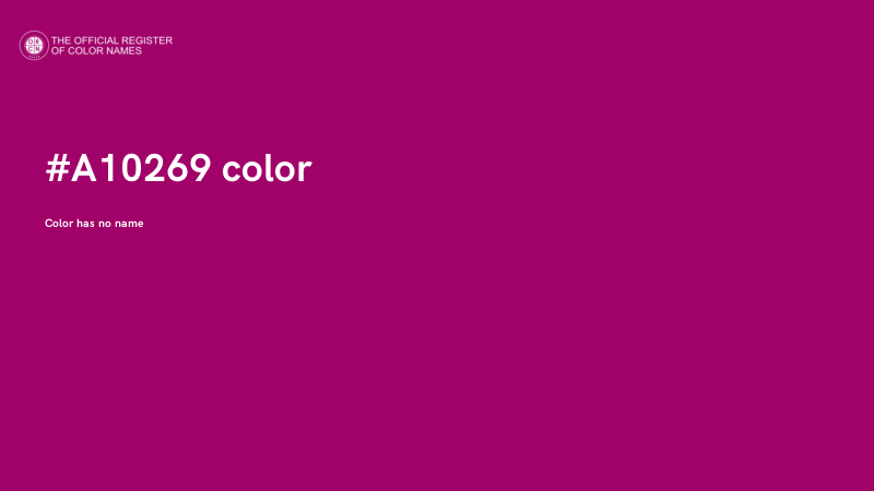 #A10269 color image