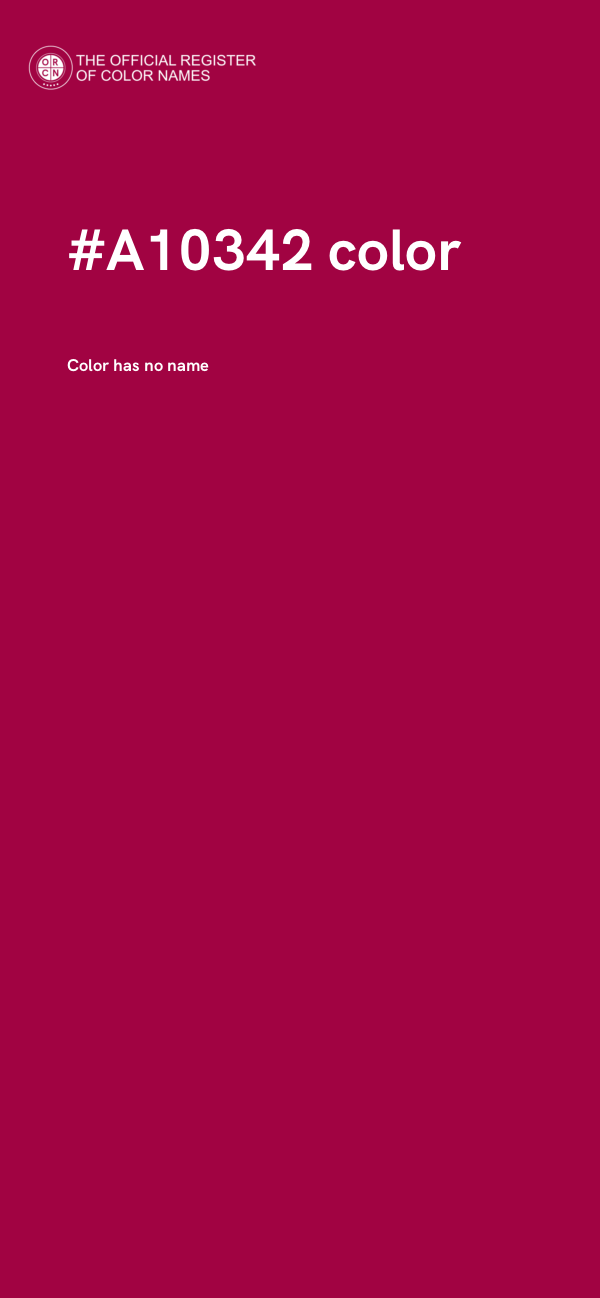 #A10342 color image