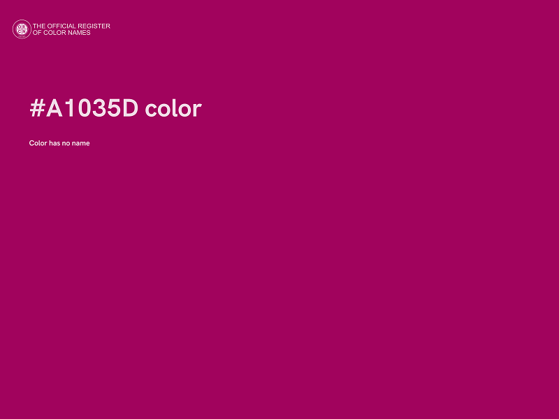 #A1035D color image