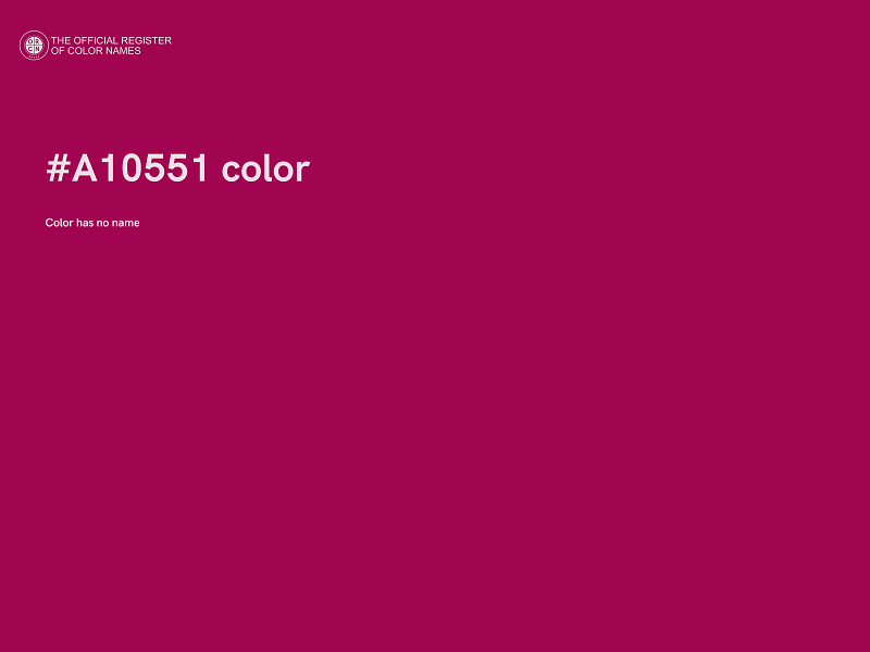 #A10551 color image