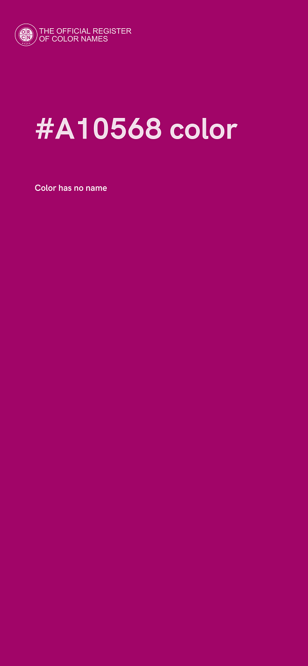 #A10568 color image