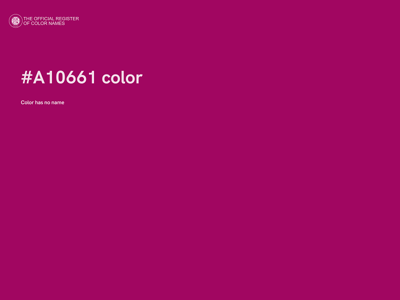 #A10661 color image