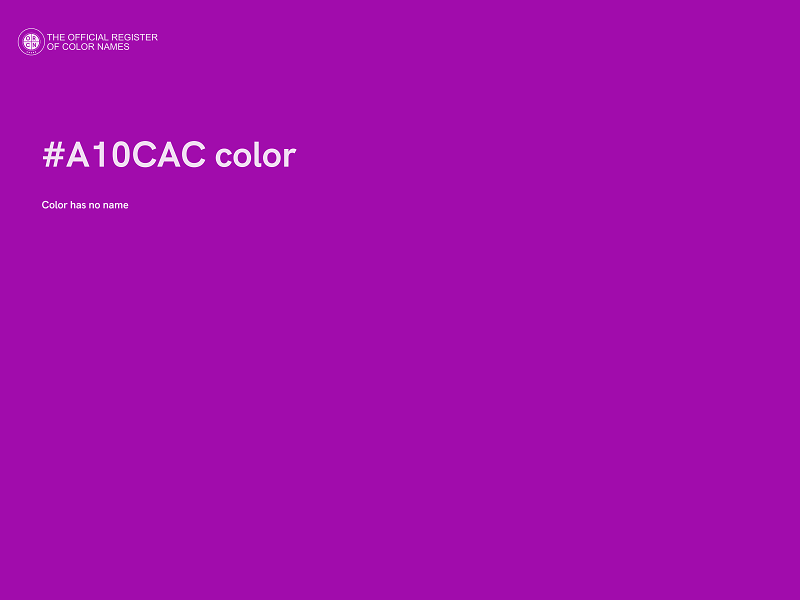 #A10CAC color image