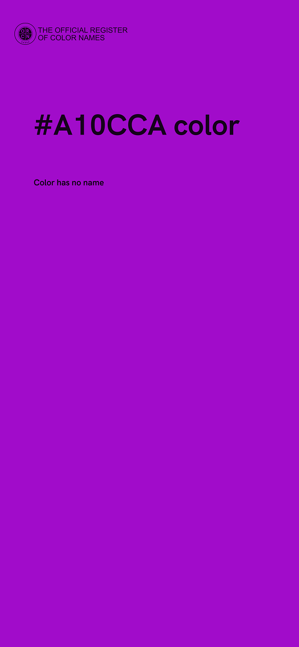 #A10CCA color image