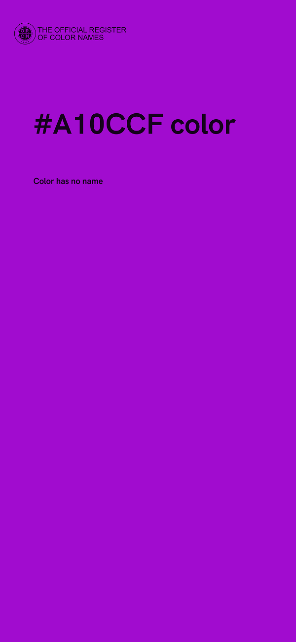 #A10CCF color image
