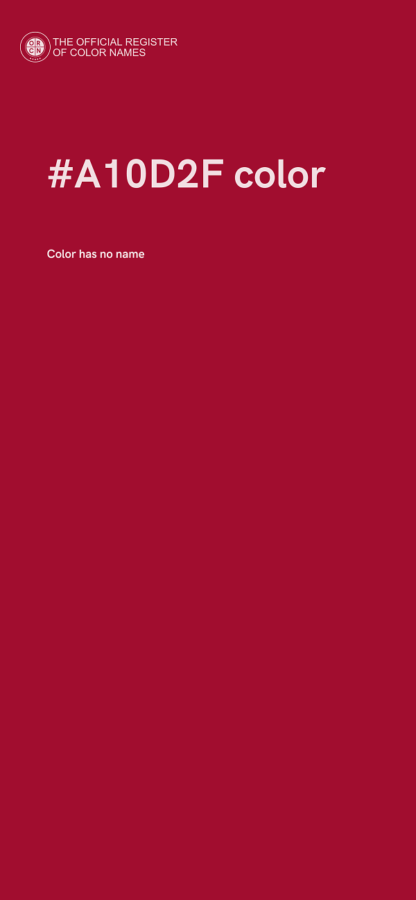 #A10D2F color image